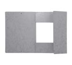 Chemise à élastiques Maxi capacity carte lustrée 425gm2 - A4 - Gris