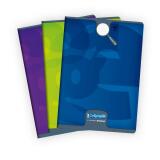Cahier piqué 8000 CARTE A4 96 pages petits carreaux 90 g - Assortis