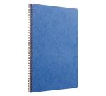 Cahier reliure intégrale Age Bag A4 100 pages petits carreaux - Bleu