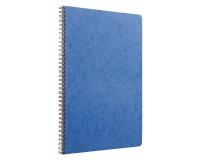 Cahier reliure intégrale Age Bag A4 100 pages petits carreaux - Bleu