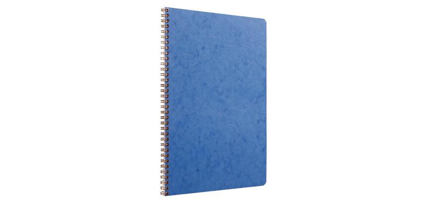 Cahier reliure intégrale Age Bag A4 100 pages petits carreaux - Bleu