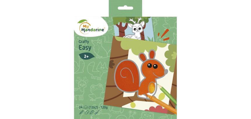 Graffy Easy, Animaux de la forêt - Vert