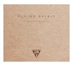 Flying Spirit carnet cousu 50F 15,5x15,5cm 90g - Kraft brun