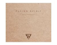 Flying Spirit carnet cousu 50F 15,5x15,5cm 90g - Kraft brun