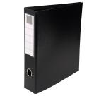 Classeur rembordé PVC 4 anneaux en D de 50mm en 3ème de couverture - A4 maxi