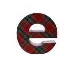 Lettre E fantaisie - Kraft