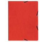 Chemise à élastique sans rabat carte lustrée 350gm2 - A4 - Couleurs assorties