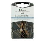 BOITE 15 PLUMES BANDZUG POUR GAUCHERS