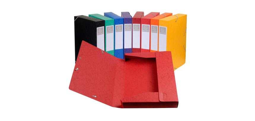 Box File Pressbd File 50mm 600g A4 - Assorted colours