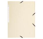 Chemise à élastiques Maxi Capacity, A4, ivoire