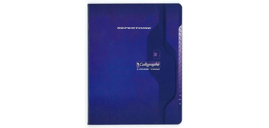 Répertoire piqué 7000 17x22 cm 96 pages petits carreaux 70 g - Assortis