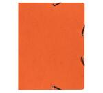 Chemise à élastique sans rabat carte lustrée 350gm2 - A4 - Couleurs assorties