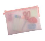 Funda bolsa EVA transparentes cierre con cremallera A4 3/10e - Colores surtidos