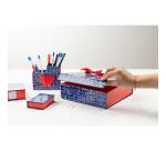 Le Mur des Je t'aime, Boîte à rabat aimanté 22x22,5x6,5 cm