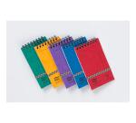 Minor Pad Europa bloc reliure intégrale en-tête 7,6x12cm 120 pages détachables ligné Couleur aléatoire - Assortiment A