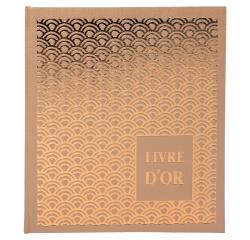 Exacompta 'Palmyre Nude' Guest Book (French Cover) - Assorted designs