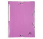 Chemise à élastiques 3 rabats polypropylène Forever Young - A4 - Couleurs assorties