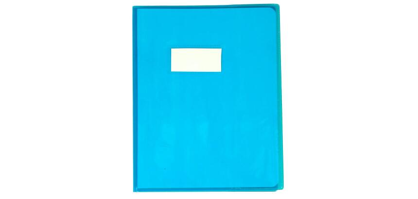 Protège-cahiers cristalux PVC 22/100ème 17x22 cm