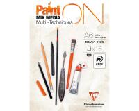 Bloc Paint'On encollé A6 15 feuilles 250g