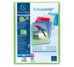 Carpeta de funda Kreacover® Chromaline semirrígido 5/10º - (Vistas: 100 Fundas: 50) - 24x32 cm para A4 - Colores surtidos