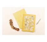 Jardin des Sens, Cahier piqué cousu fil A4 21 x 29,7 cm, 96 pages, ligné + marge, ass.