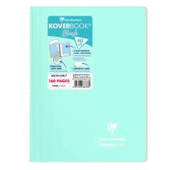 Koverbook Spiralblock A4, 80 Blatt liniert mit Rand, Einband aus PP