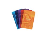 Carnet piqué 7000 9x14 cm 96 pages petits carreaux 70 g - Assortis