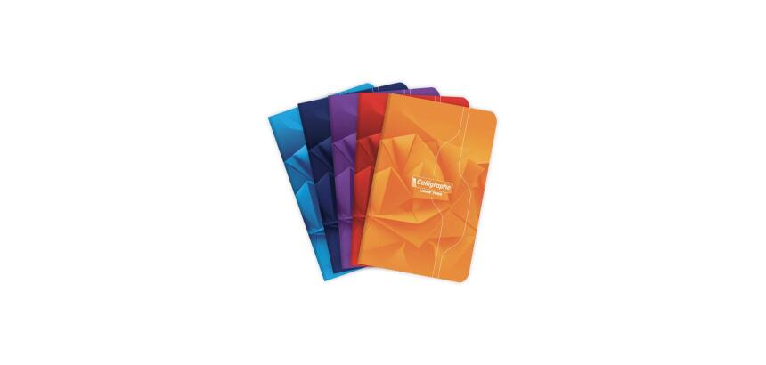 Carnet piqué 7000 9x14 cm 96 pages petits carreaux 70 g - Assortis