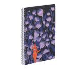 Adolie, Carnet reliure intégrale A5 14,8x21cm, 148 pages, ligné, ass.