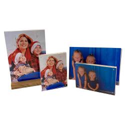 Set of 3 sign holders with magnetic closure A7 - Crystal