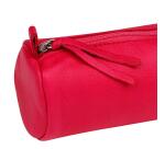 CUIR TEINTÉ Trousse Ø5,5x22 cm Framboise