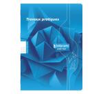 Cahier Travaux Pratiques piqué 7000 A4 64 pages grands carreaux 70 g + uni 90 g - Assortis