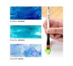 Darwi For You Set de 5 pinceaux fins 2 - Blanc
