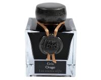 Encre 1670 à paillettes dorées 50ml - Gris