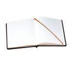 Gästebuch Alpillez, 70 Blatt schwarz, 26x22 cm, Hochformat