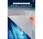 Pergamine bloc collé papier cristal 30F A3 45g