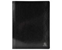 Chemise à lamelle carte lustrée pelliculée 355gm2 Iderama - A4 - Noir