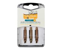 Boite de 3 plumes de calligraphie arabe