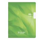 Cahier piqué 8000 CARTE 17x22 cm 32 pages grands carreaux 90 g - Assortis