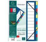 Trieur rigide Ordonator dos extensible 12 compartiments