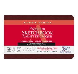 Alpha Series carnet souple 46F 14x8,9cm 150g - Blanc