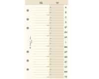 Recharge Exatime 17 Pocket - Répertoire alphabétique indexé