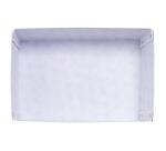 Boîte de rangement à plat carton 33x50x16cm Néo Déco - Blanc