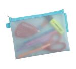 Funda bolsa EVA transparentes cierre con cremallera A5 3/10e - Colores surtidos