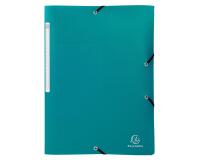 Sammelmappe Okap in Format DIN A4 mit 3 Klappen und Gummizug, aus PP 0 ,5mm