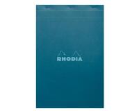 Bloc agrafé Rhodia Couleurs Paon N°19 A4+ 21x31,8 cm - Paon