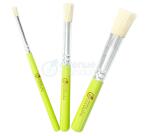 Set de 3 pinceaux pochoir - Vert