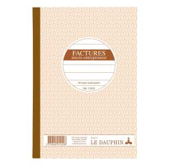 Manifold autocopiant 210X148 Factures auto-entrepreneur 50 dupli - Avoine