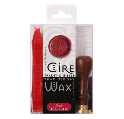 Set cire traditionnelle- coeur