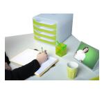 Porte-visuel tryptique A5 - Cristal